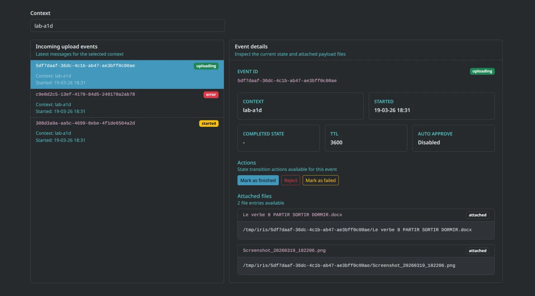 Iris, el módulo de SoloDB que organiza archivos y eventos de usuario